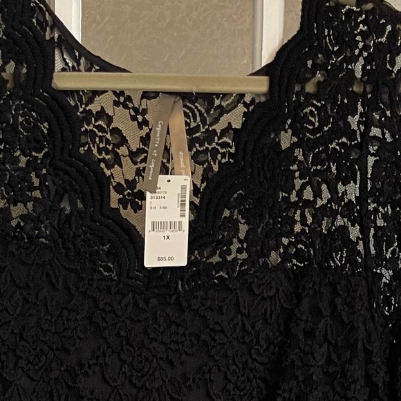 Black Lace Dress NWT - Picture 2 of 2